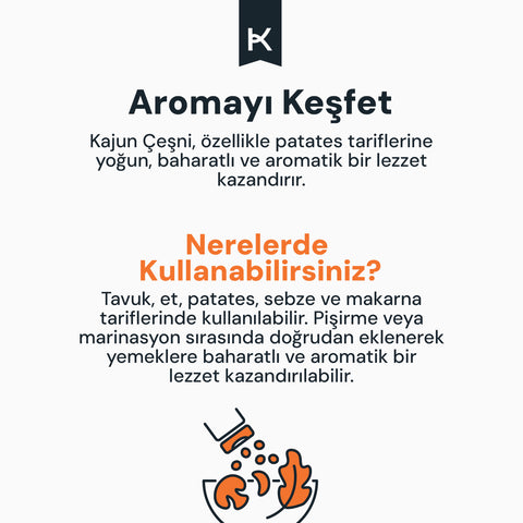Kajun Çeşni 40 Gr