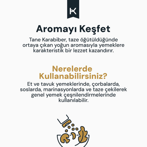 Tane Karabiber 50 Gr