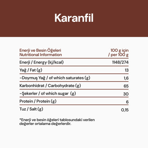 Doğal Karanfil 35 Gr