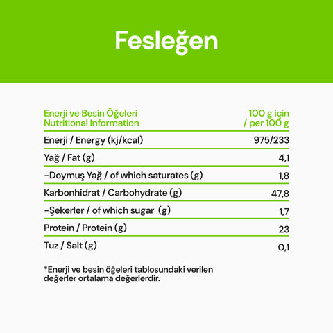 Fesleğen 20 Gr