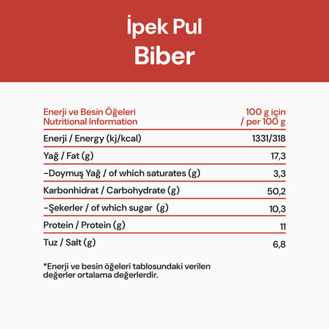 İpek Pul Biber 45 Gr