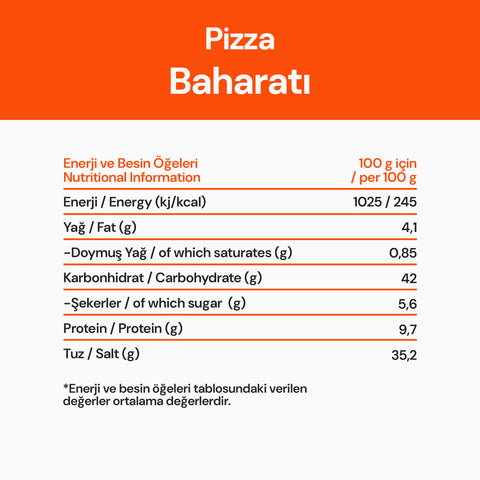 Pizza Baharatı 40 Gr