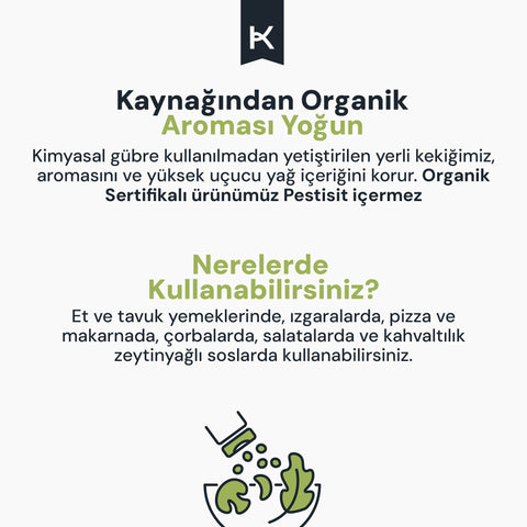 Organik Kekik 15 gr