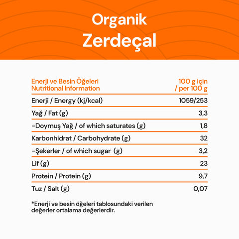 Organik Zerdeçal Toz 45 gr